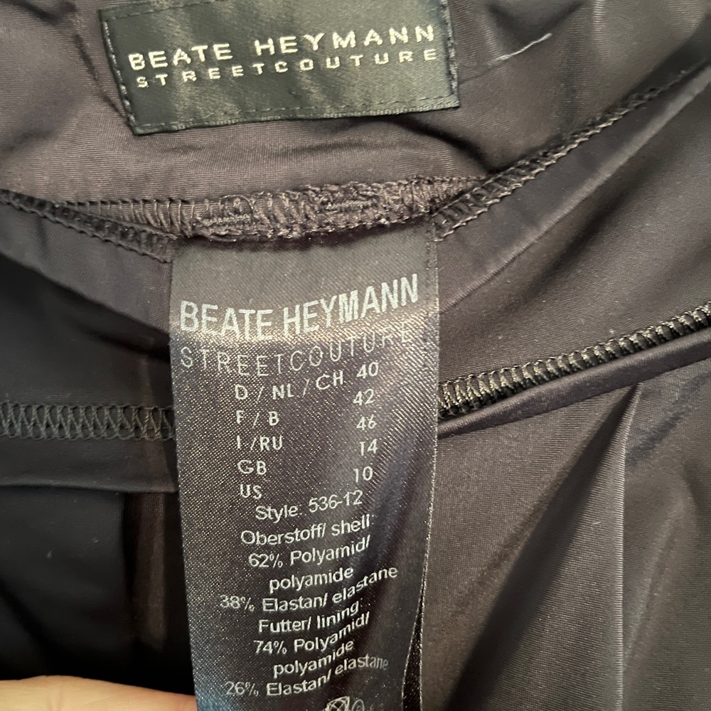 Beate Heymann Street Couture Pantalone Slim Pants Size 10 - Picture 6 of 13